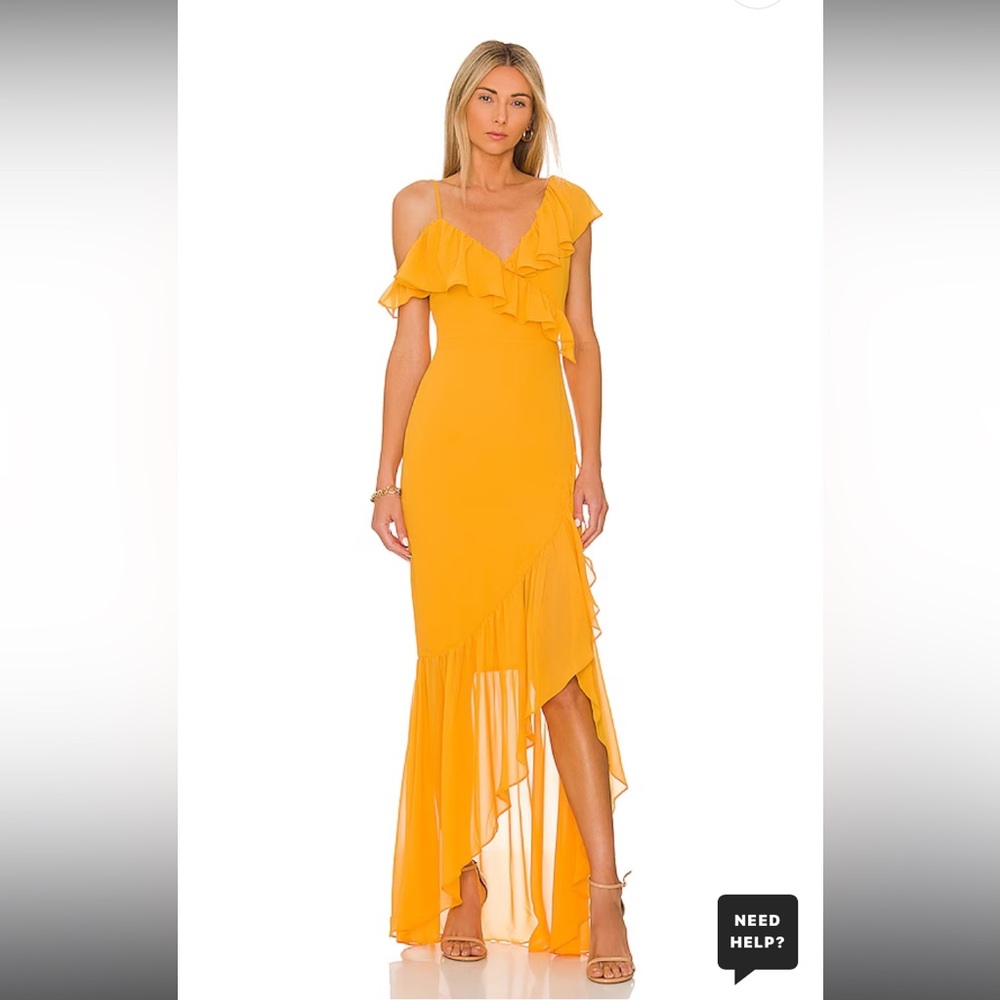 Karen Maxi Dress in Marigold Yellow
Lovers and Friends